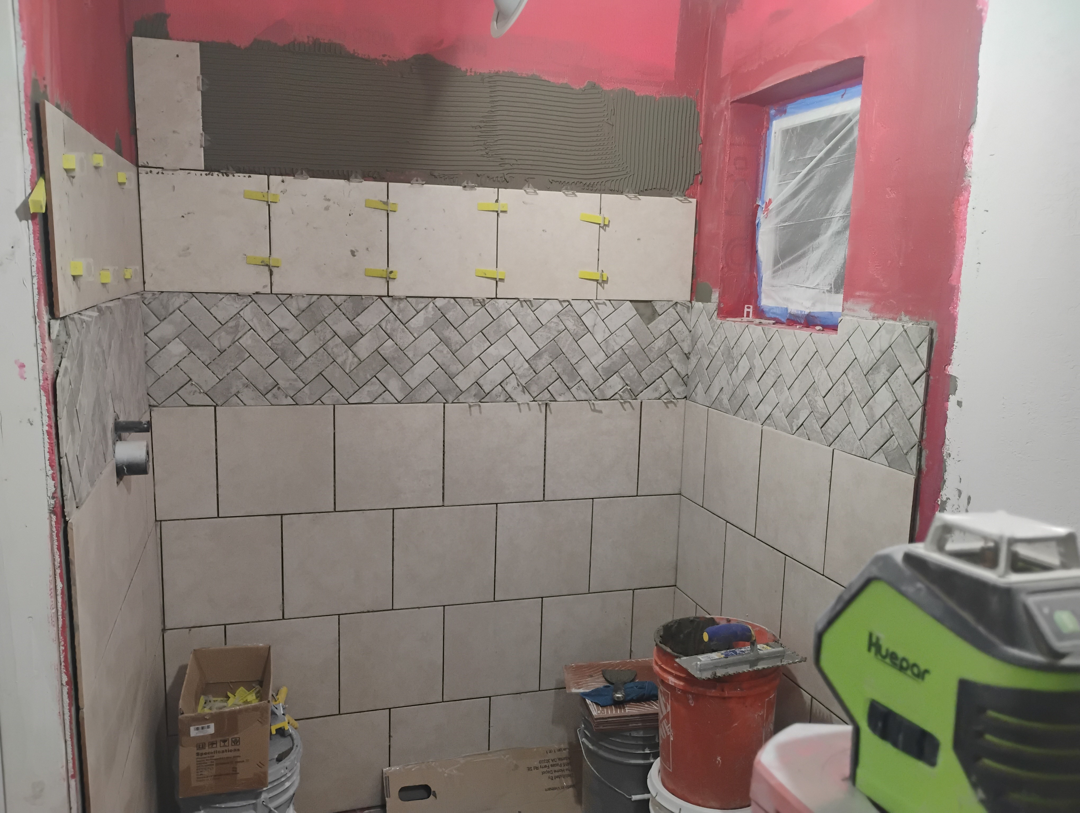 Bathroom tile installation in Mariposa CA