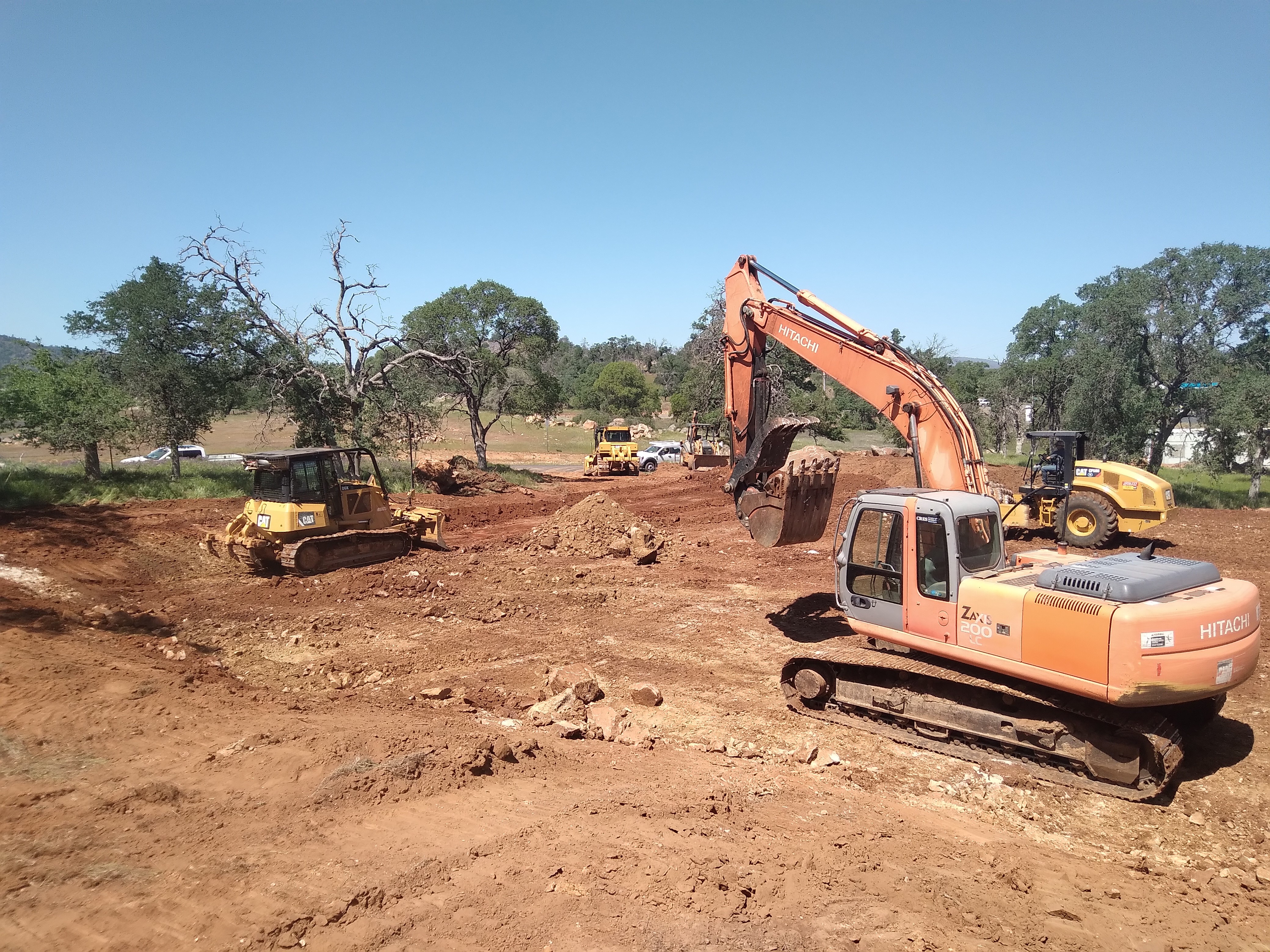 Mass excavation and site cut grading in Mariposa CA